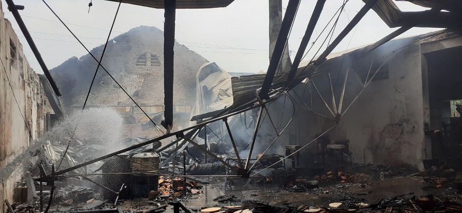 Đám cháy đã được dập tắt