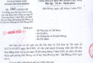 Chương trình chi tiết các hoạt động chào mừng các ngày lễ lớn trong tháng 5, kỷ niệm 66 năm Ngày giải phóng Hải Phòng và Lễ hội Hoa Phượng Đỏ-Hải Phòng 2021