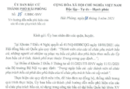 Hướng dẫn mẫu phù hiệu của các tổ chức phụ trách bầu cử (theo Công văn số 35/UBBC-SNV ngày 31/3/2021 của UBBC thành phố)