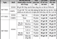 Bộ Giáo dục và Đào tạo công bố lịch thi tốt nghiệp THPT 2021