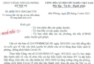 Hướng dẫn việc lập, rà soát, điều chỉnh, bổ sung danh sách cử tri (theo Văn bản số 1059/SNV-XDCQ&CTTN, ngày 20/5/2021 của Sở Nội vụ)
