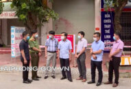 Chủ tịch Ủy ban MTTQ Việt Nam thành phố kiểm tra công tác phòng, chống dịch COVID-19 trên địa bàn quận Hải An