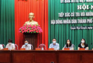 Mong muốn các ứng cử viên đại biểu HĐND thành phố nhiệm kỳ 2021-2026 đề xuất đẩy nhanh tiến độ các dự án đang chậm triển khai trên địa bàn quận Ngô Quyền