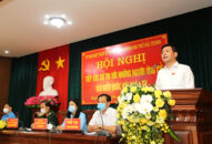 Ứng cử viên đại biểu Quốc hội khóa XV tiếp xúc cử tri huyện Thủy Nguyên