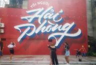 Hải Phòng: Đề xuất tạm che bạt bức tranh tường đang ‘gây sốt’ để phòng dịch Covid-19