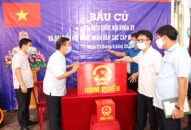 Trưởng ban Dân vận Thành ủy kiểm tra công tác phòng chống dịch COVID-19 phục vụ bầu cử tại quận Kiến An