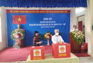 Chủ nhiệm Ủy ban Kiểm tra Thành ủy dự lễ khai mạc bầu cử tại xã Đoàn Lập, huyện Tiên Lãng