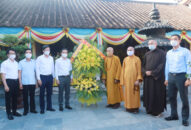 Lãnh đạo thành phố thăm, chúc mừng Giáo hội Phật giáo Việt Nam thành phố nhân dịp Lễ Phật Đản 2565-Dương lịch 2021