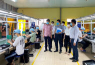 Lãnh đạo thành phố kiểm tra công tác phòng, chống dịch tại một số doanh nghiệp trên địa bàn huyện An Dương