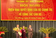 Ông Trần Lưu Quang là Tân Bí thư Thành ủy Hải Phòng