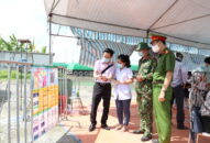 Sở Thông tin và Truyền thông Hải Phòng: Chủ động triển khai, khai báo y tế điện tử tại chốt kiểm soát dịch Covid-19 khu vực chân cầu Nghìn