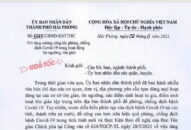 Hải Phòng tăng cường công tác phòng, chống dịch Covid-19 trong hoạt động tín ngưỡng, tôn giáo