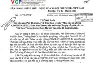 Kết luận của Phó Thủ tướng Vũ Đức Đam về việc mua vaccine phòng COVID-19 trong trường hợp đặc biệt