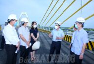 Chuẩn bị khánh thành cầu Quang Thanh và cầu Dinh