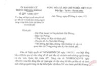 Công bố kết quả bầu cử đại biểu Quốc hội khóa XV và danh sách người trúng cử đại biểu Quốc hội khóa XV tại thành phố Hải Phòng