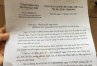 Trả lời đơn đề nghị của ông Nguyễn Ngọc Toàn, sinh 1973, ở tổ 5, phường Bắc Sơn, quận Kiến An