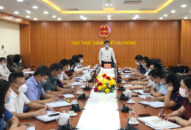 Phó Chủ tịch Thường trực UBND thành phố làm việc với Cục Thuế thành phố Hải Phòng