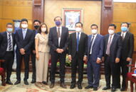 Đồng chí Bí thư Thành ủy tiếp xã giao Ban lãnh đạo Tổ hợp Khu công nghiệp Deep C Hải Phòng