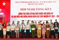 Quận Lê Chân: Tổng kết công tác bầu cử đại biểu Quốc hội khóa XV và đại biểu HĐND các cấp nhiệm kỳ 2021-2026
