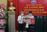 Quận ủy Lê Chân: Công bố các Quyết định thành lập Chi bộ