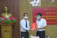 Đồng chí Dương Ngọc Tuấn giữ chức vụ Phó Trưởng Ban Tuyên giáo Thành ủy