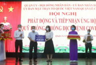 Quận Lê Chân tiếp nhận gần 2,5 tỷ đồng ủng hộ Quỹ phòng, chống dịch COVID-19