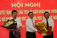 Đồng chí Trần Quang Tuấn giữ chức vụ Giám đốc Sở Khoa học và Công nghệ