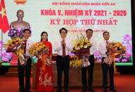 Kỳ họp thứ nhất HĐND quận Kiến An khóa V: Đồng chí Phạm Văn Khanh tái đắc cử Chủ tịch HĐND quận