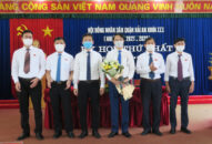 Đồng chí Nguyễn Văn Tuấn, Bí thư Quận ủy Hải An trúng cử chức danh Chủ tịch HĐND quận khóa III