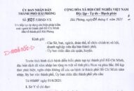 Hải Phòng: Tiếp tục áp dụng các biện pháp kiểm soát người từ TP. Hồ Chí Minh đến/về thành phố