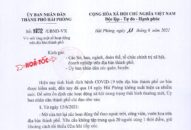 Nới lỏng một số hoạt động trên địa bàn thành phố