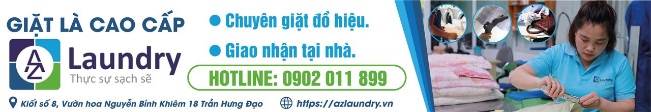 Dịch vụ giặt là Hải Phòng AZ laundry