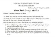 Thông tin “tố” bếp ăn ca ở Hải Phòng chưa bảo đảm vệ sinh là sai sự thật
