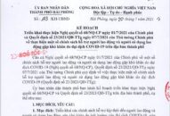 Kế hoạch triển khai hỗ trợ người lao động và người sử dụng lao động gặp khó khăn do ảnh hưởng của đại dịch COVID-19