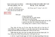 Hoạt động trở lại các tuyến xe buýt, xe chở khách theo tuyến cố định, xe hợp đồng, xe taxi trên địa bàn huyện Vĩnh Bảo