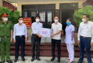 Trưởng Ban Tổ chức Thành ủy kiểm tra công tác phòng, chống dịch tại huyện Vĩnh Bảo