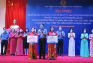 Liên đoàn Lao động thành phố sơ kết 5 năm thực hiện Chỉ thị 05, tổng kết công tác bầu cử và trao giải một số cuộc thi