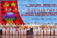 Lãnh đạo thành phố gặp mặt động viên 114 bác sĩ, điều dưỡng lên đường hỗ trợ phòng, chống dịch tại thành phố Hồ Chí Minh