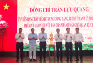 Bí thư Thành ủy làm việc với Ban Chấp hành Đảng bộ quận Lê Chân