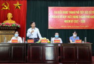 Đại biểu HĐND thành phố tiếp xúc cử tri tại phường Nam Hải, quận Hải An