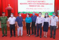 Chủ tịch UBND thành phố tiếp xúc cử tri quận Hồng Bàng chuẩn bị kỳ họp thứ 2 HĐND thành phố khóa XVI