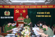 Tiểu ban Chỉ đạo công tác đặc xá năm 2021 CATP: Họp xét đề nghị đặc xá đối với phạm nhân đủ điều kiện