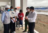 Trưởng Ban Quản lý Khu Kinh tế Hải Phòng kiểm tra công tác phòng, chống dịch tại một số doanh nghiệp