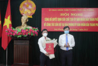 Đồng chí Trần Văn Thiện giữ chức vụ Phó Chánh Văn phòng UBND thành phố