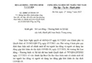 Thông báo điều chỉnh phân công phụ trách và số điện thoại đường dây nóng giải đáp chính sách tại các địa phương