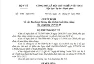 Cần biết: Bộ Y tế hướng dẫn tổ chức buổi tiêm chủng vắc xin phòng COVID-19