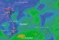 Vùng áp thấp khả năng sắp mạnh lên gây thời tiết nguy hiểm
