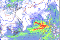 Tin mưa lớn ở vùng núi Bắc Bộ; cảnh báo mưa dông, lốc, sét, mưa đá, gió giật mạnh ở Bắc Bộ