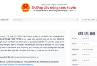 ĐƯỜNG DÂY NÓNG TRỰC TUYẾN hỗ trợ người dân theo Nghị quyết 68 của Chính phủ