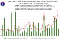 Tối 3/7: Thêm 353 ca mắc COVID-19, TP Hồ Chí MInh nhiều nhất là 250 ca